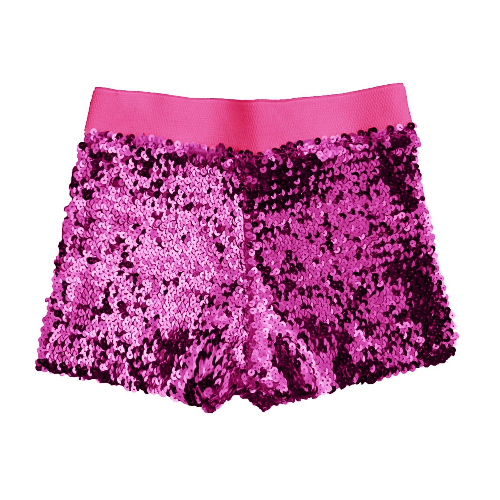 Disfraz de 2026 para mujer, pantalones cortos de lentejuelas para discoteca, pantalones cortos de jazz con purpurina brillante, para baile