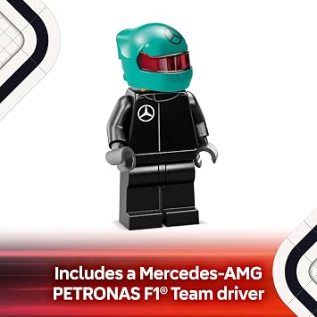 LEGO Speed Champions Mercedes-AMG F1 W15 Race Car Toy - Building Set for Kids, Boys & Girls, Ages 10+ Toy Car for F1 Fans - Gift Idea for Birthday - 77244