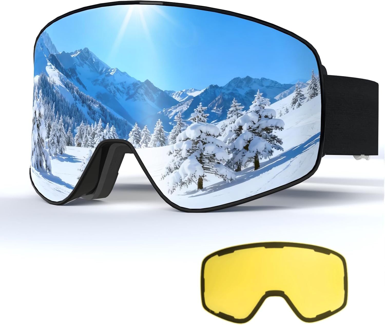 SKi Goggles,Frameless Snowboard...