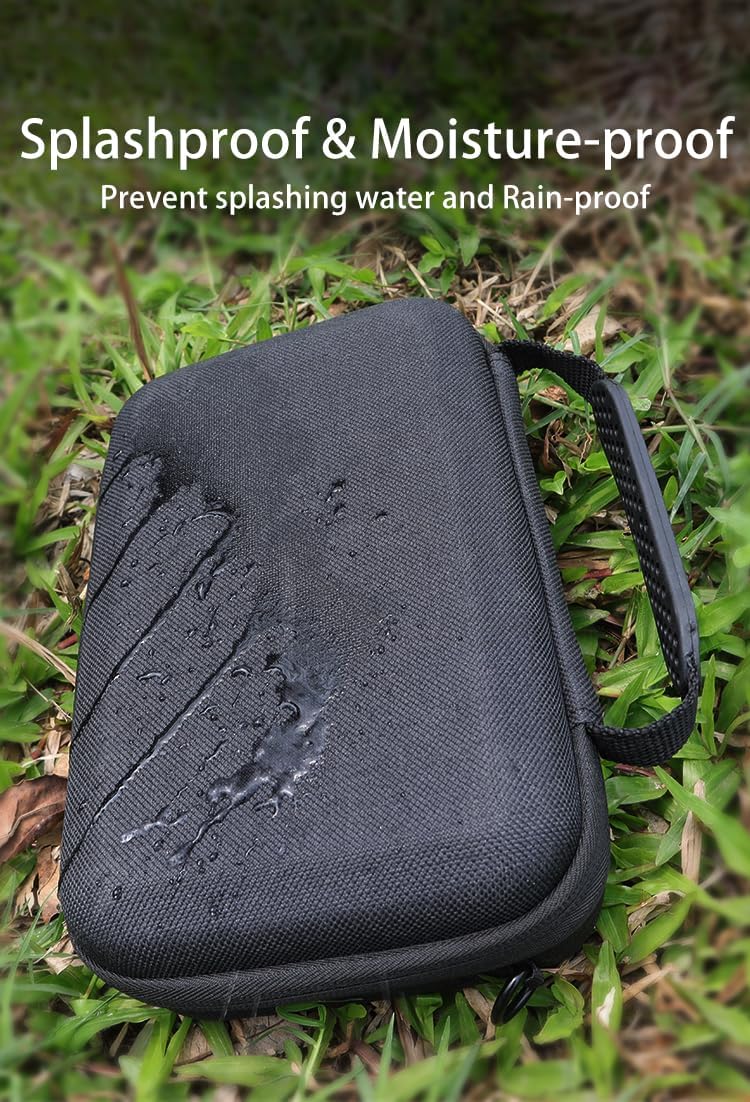 CQT Osmo Pocket 3 Case, Portable Storage Protective Bag Carrying Case for DJI Osmo Pocket 3 Creator Combo Accessories with shoulder straps (Creator Combo Bag) - Image 7