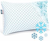 Nestl Cooling Kids Pillow: Adjustable Shredded Memory Foam, Dual-Sided Cool Gel for Hot Sleepers, Side/Back/Stomach Sleep Support (1 Pack)