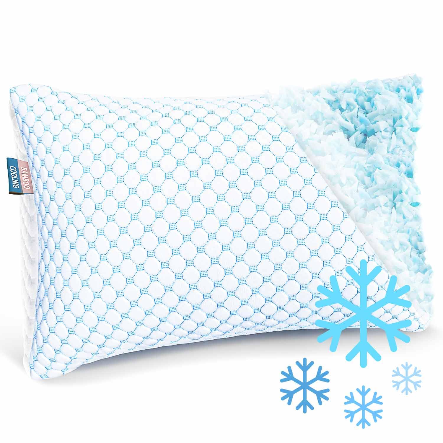 Amazon.com: Nestl Cooling Pillows King Size, Gel Infused