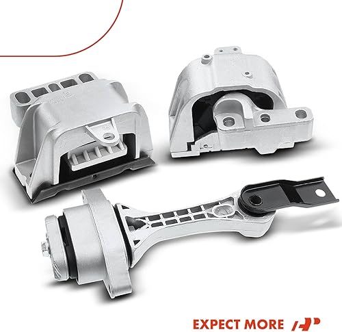 Miniatura 9 de A-Premium Juego de 3 piezas de montaje de motor y montaje de transmisión compatible con Volkswagen VW Jetta 1999-2005, Golf 1999-2006, Beetle