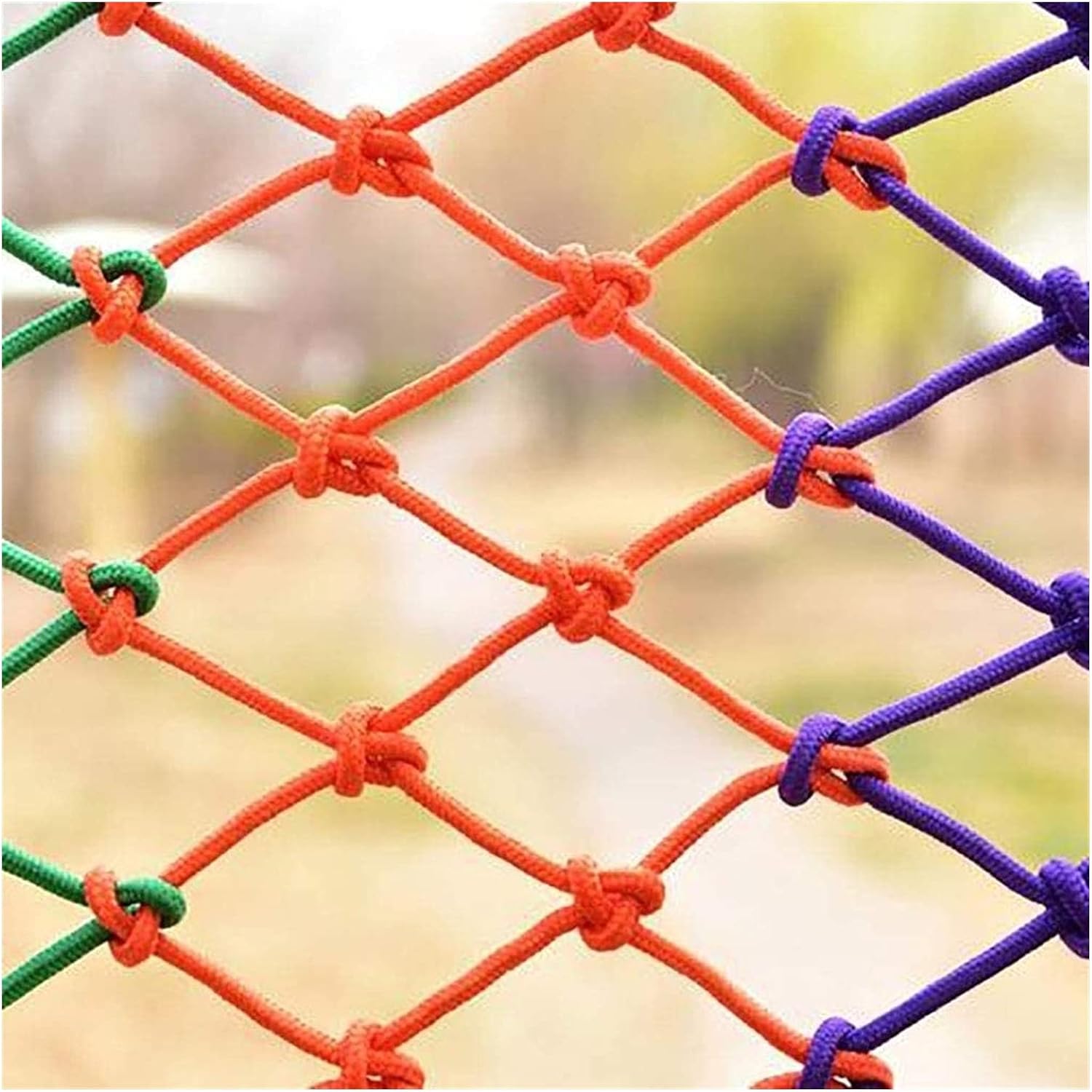 Anti Drop Child Fence Deck Guard for Stairs Balcony Terrace Indoor Safety Net, Automotive Spider Cargo net Garden Netting Rope Netting (Size : 6 * 8m)