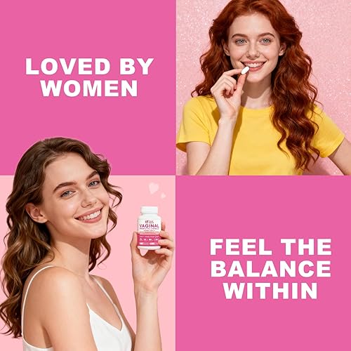 Miniatura 7 de Probióticos vaginales para mujeres, suplemento de probióticos y prebióticos Akkermansia para la salud vaginigal, equilibrio de pH, humedad, control
