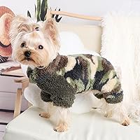 Vista 2 de Pijamas de perro Pjs Suéter de forro polar para perros Suéter lindo para cachorros para perros pequeños Ropa para Chihuahua Ropa para Yorkie Niña