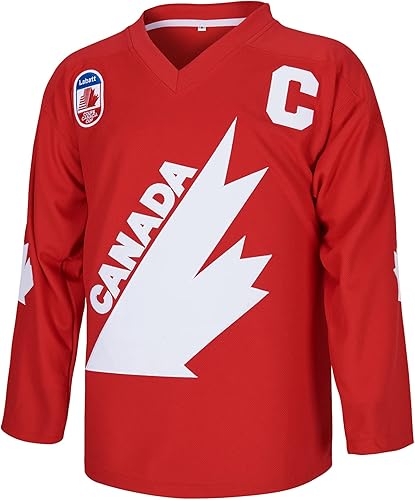 Miniatura 2 de Camiseta de hockey sobre hielo #99 Gretzky Labatt Team Coupe Canada Cup para hombre