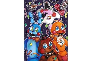 YEEIFFD Five Nights at Freddy's Five Nights at Freddy's Freddy Diamond Painting Kit for Adults