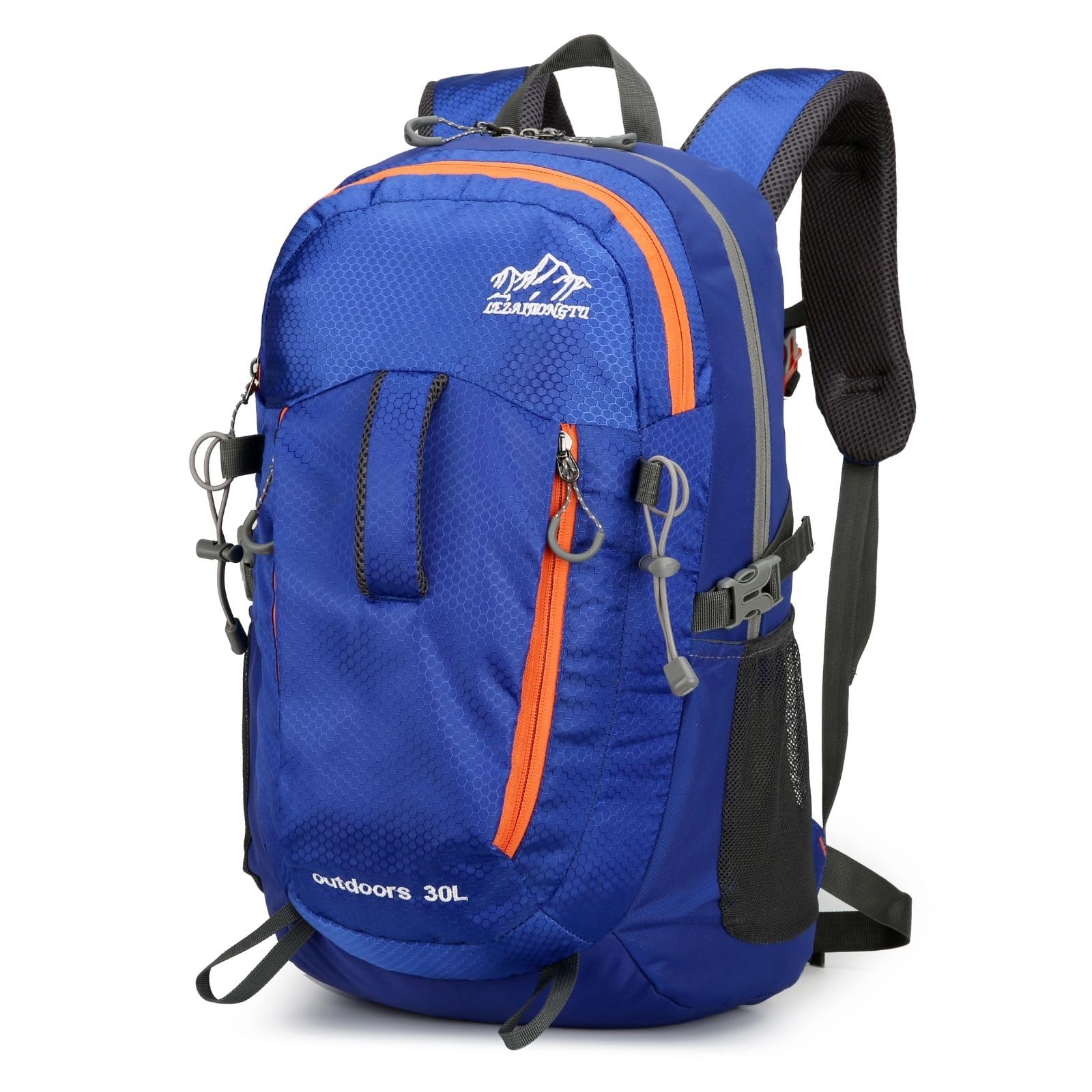 Outplea 30L wandelrugzak voor mannen vrouwen, reiswandelrugzak, ademende waterdichte outdoor rucking rugzak, Geel, 30l, Dagrugzak Rugzakken
