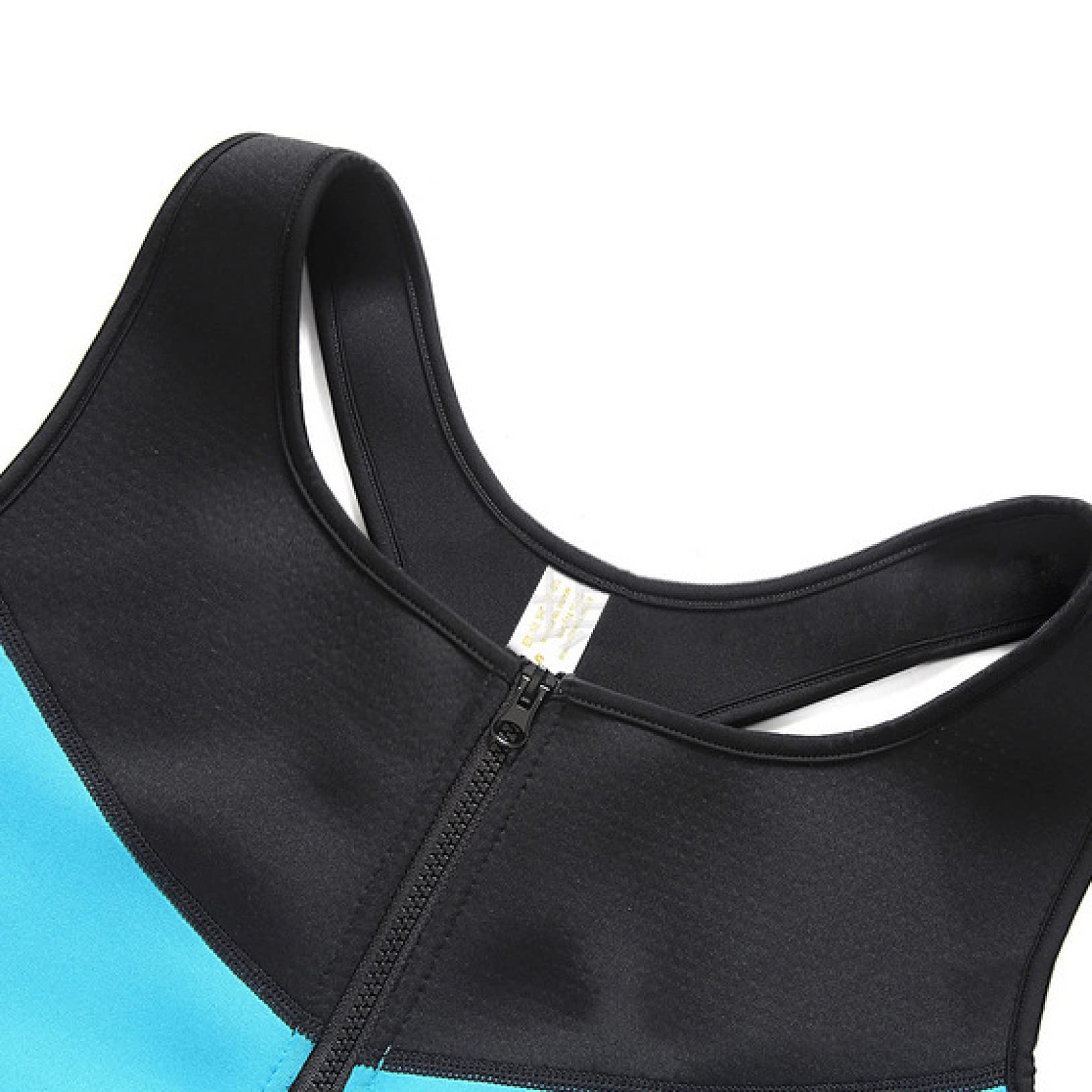 Herren-saunaanzü zum abnehmen, ärmellos, wärmeeinschluss, Kompressions-Tanktops, reißverschluss, bauchfettverbrenner, Body Shaper für das fitnessstudio