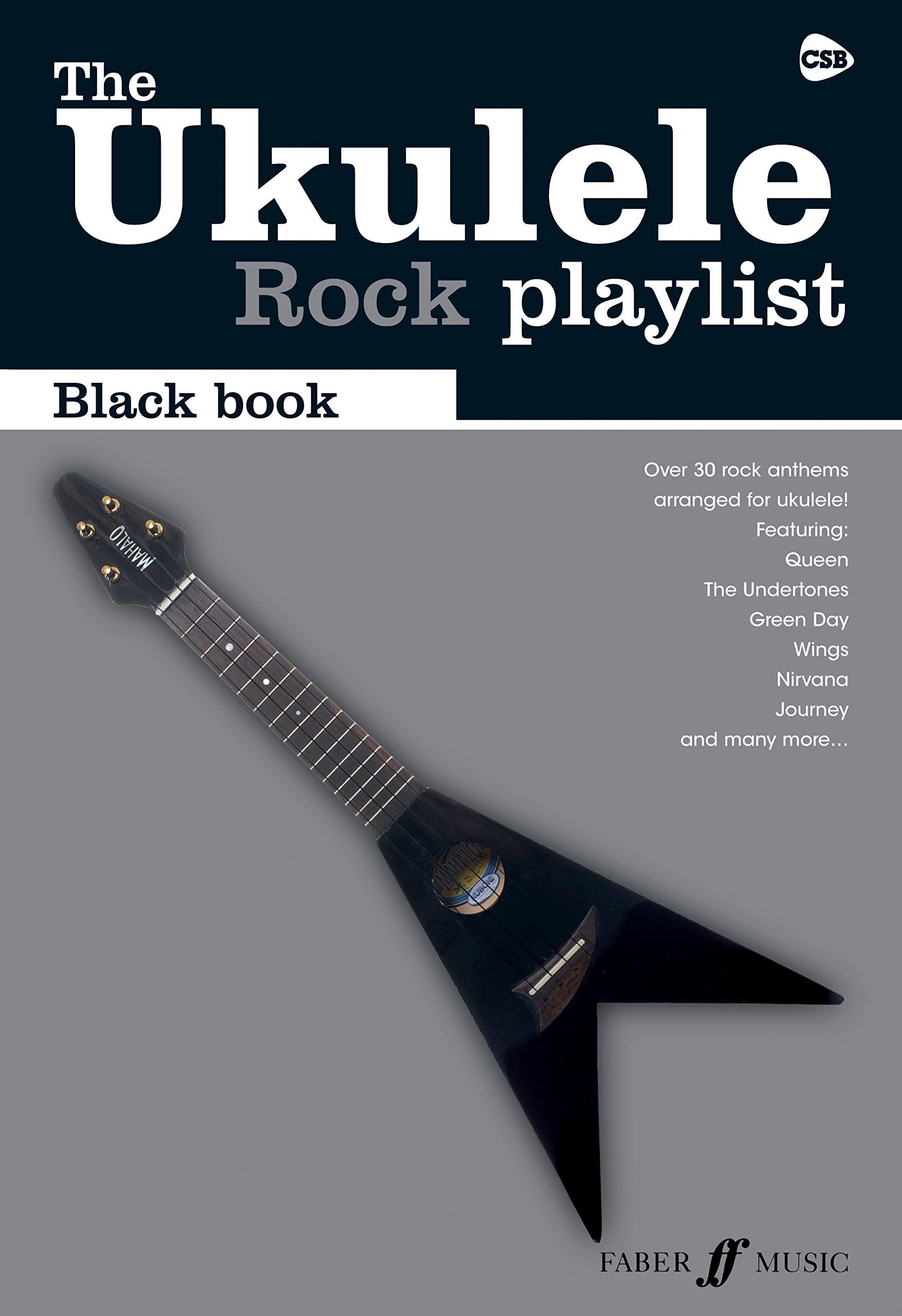 The Ukulele Rock Playlist: Black Book Rock (Sheet music)