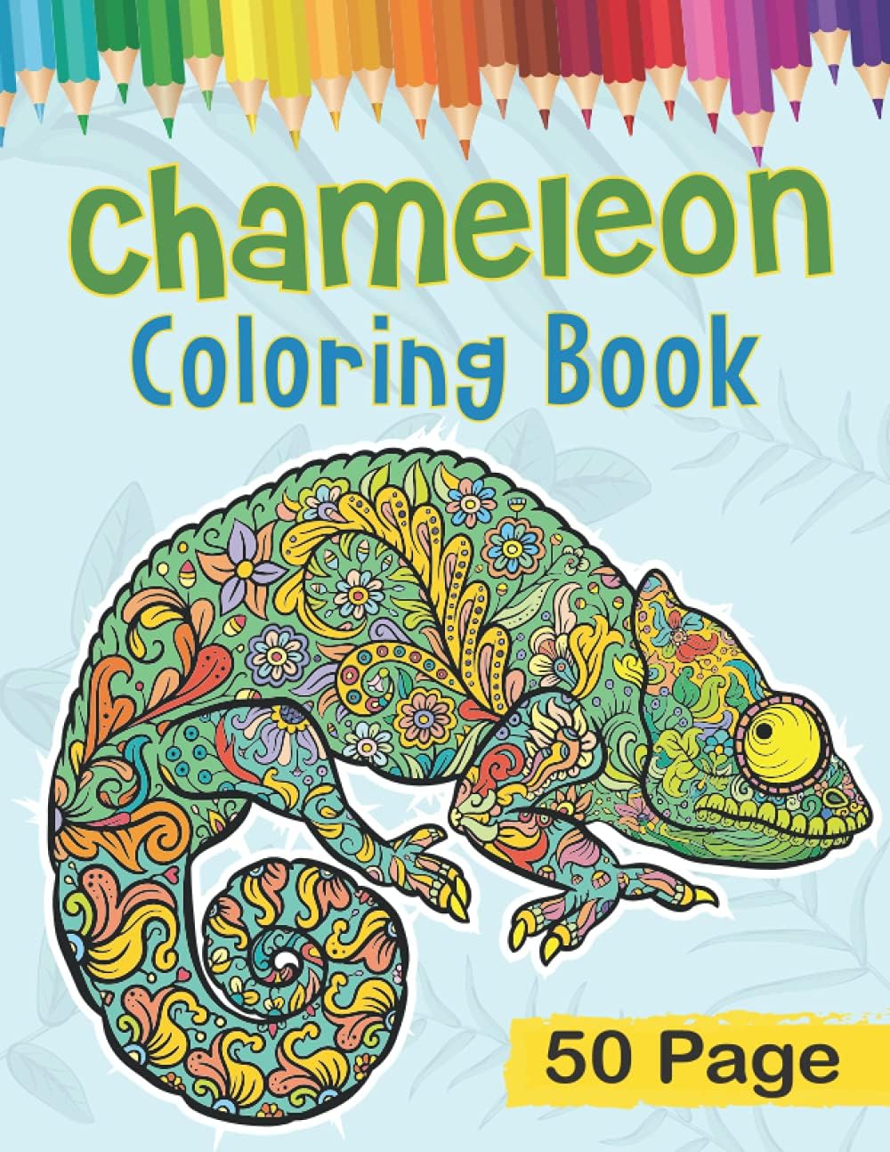 Chameleon Coloring Book: Gift For Chameleon Lovers