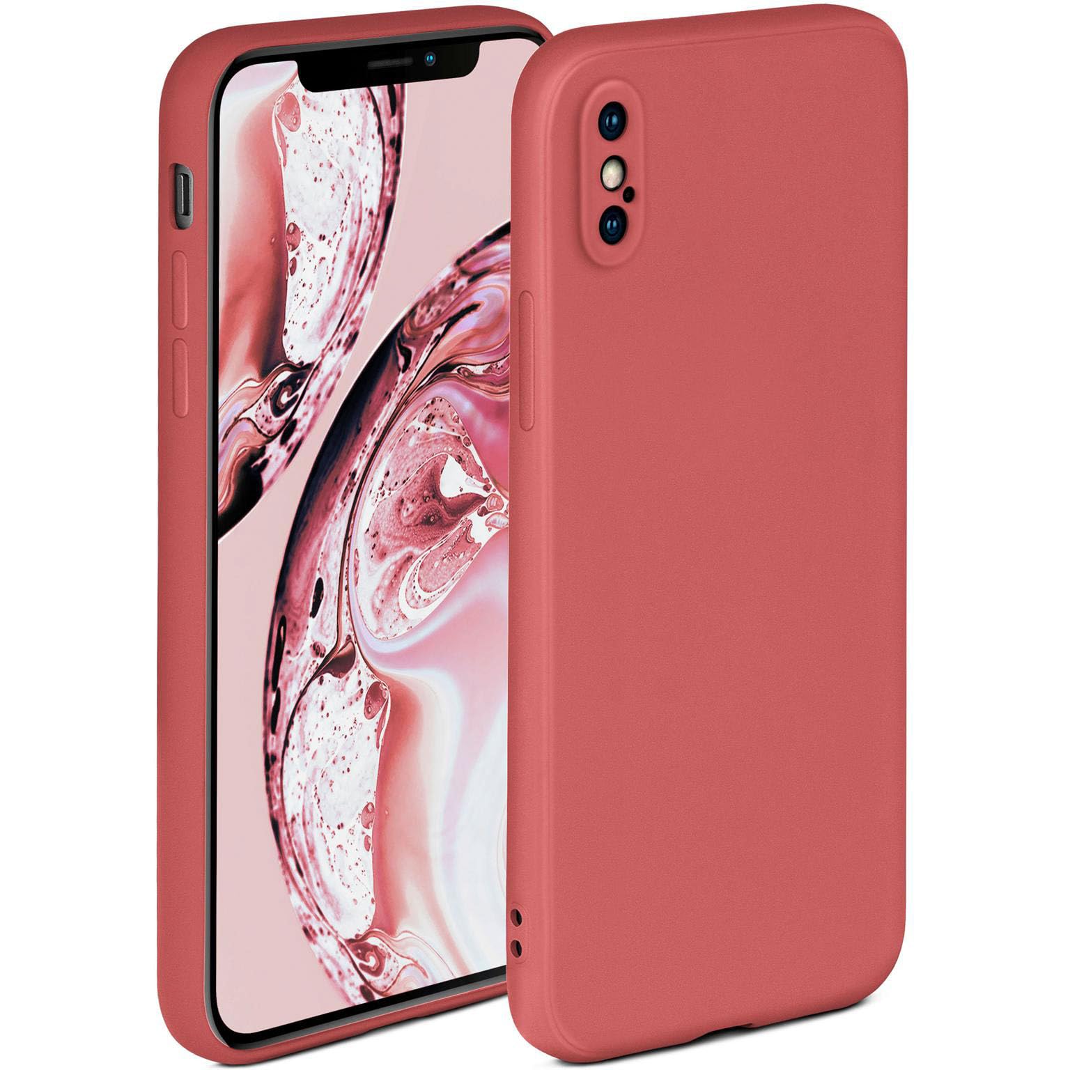 Coque silicone iPhone X protection souple double couche - 8