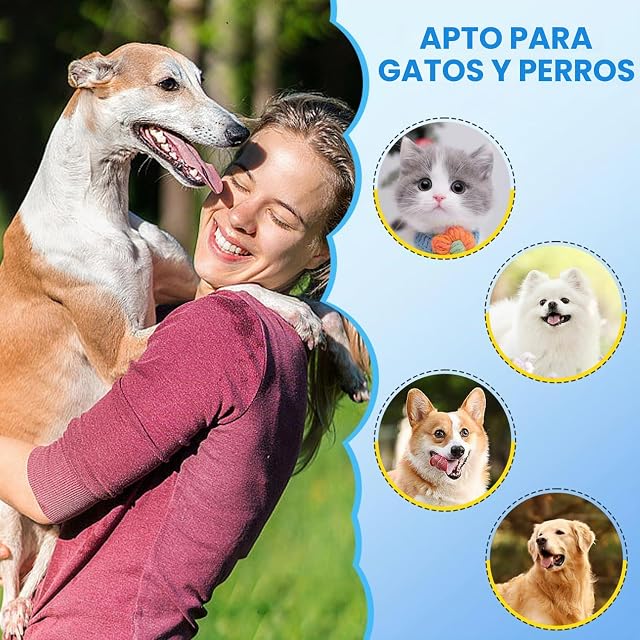 Foto 7 de 7 de Nobleza Almohadillas de Limpieza de Dientes para Perro y Gato, 50pcs Toallitas de Higiene para Perros