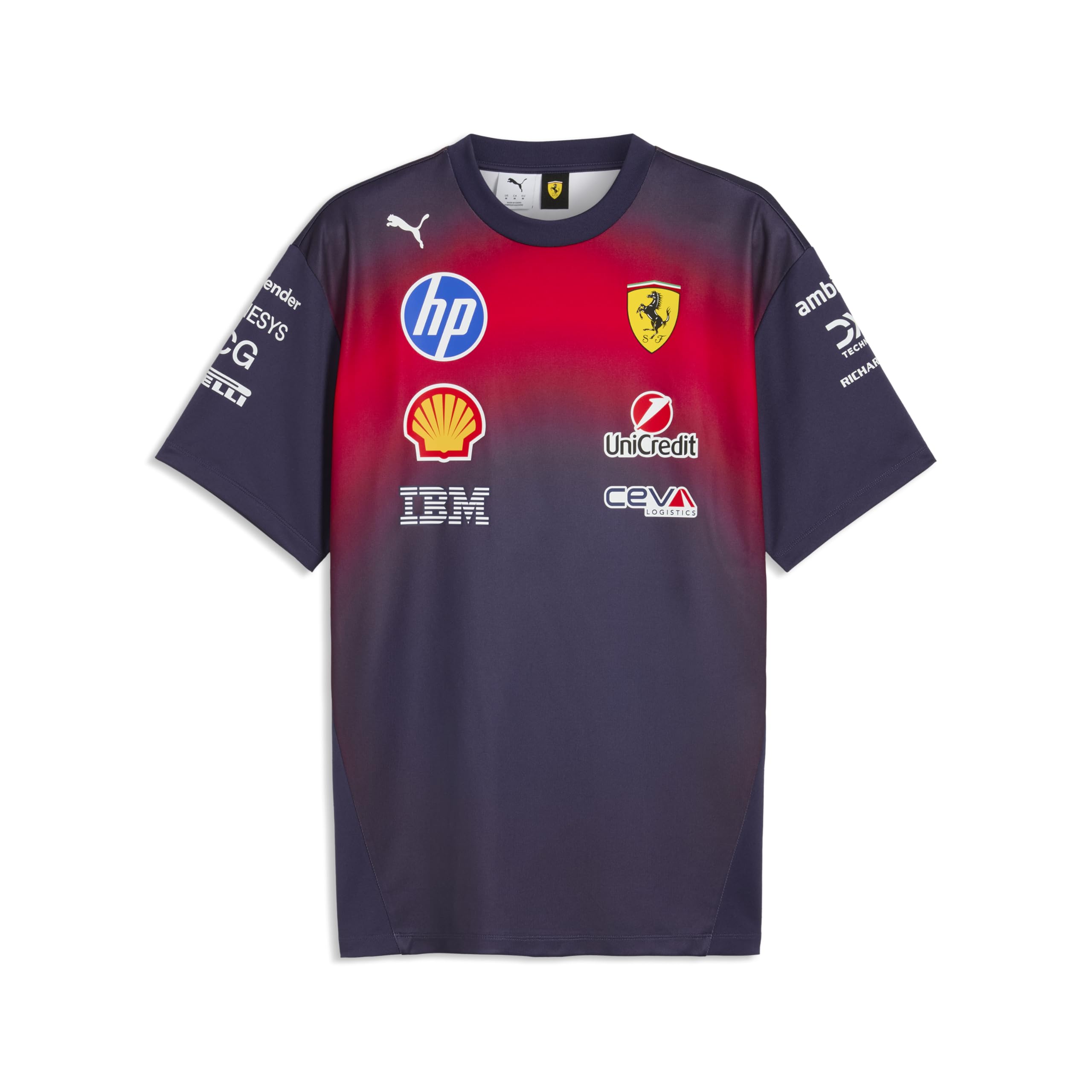 PUMA Scuderia Ferrari F1 2026 T-Shirt Team Special Edition China GP Uomo - Italian Plum
