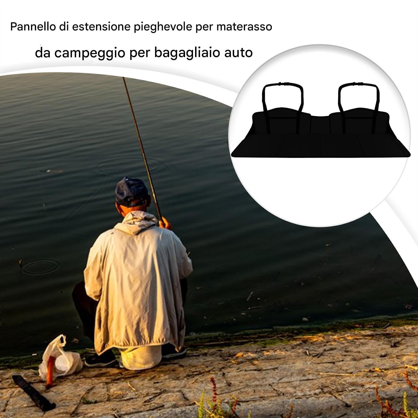 Auto Posteriore Interni Veicolo E Materassini Auto | Pieghevole Portatile Da Auto Auto Per Tenda, Camion, Portellone, Attività Outdoor Per Famiglia E Bambini