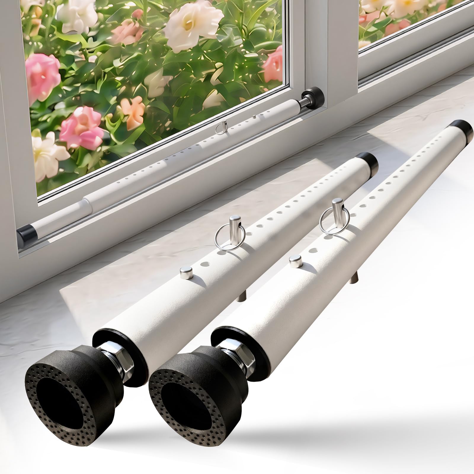Feblomst Sliding Door Security Bar 2-Pack