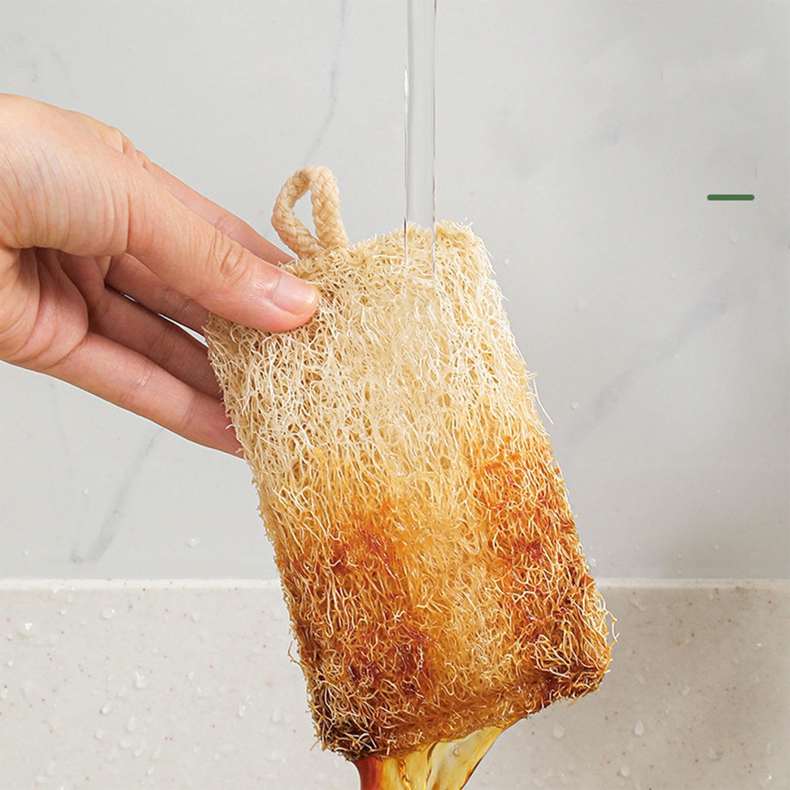 Amazon.co.jp: 皿洗いヘチマ, キッチンヘチマ食器洗い布, 傷つきにくい