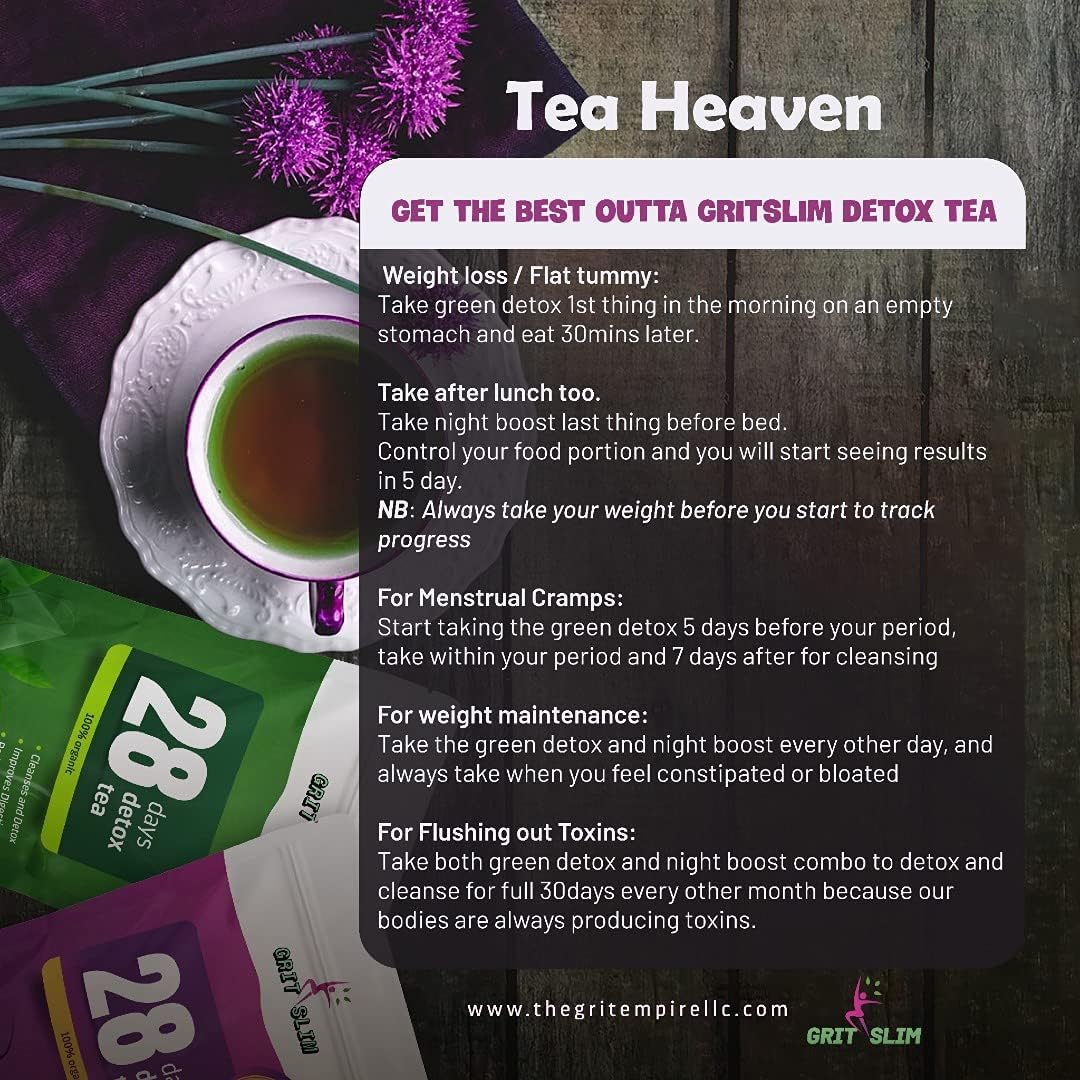 Gritslim 28 Days Detox Tea