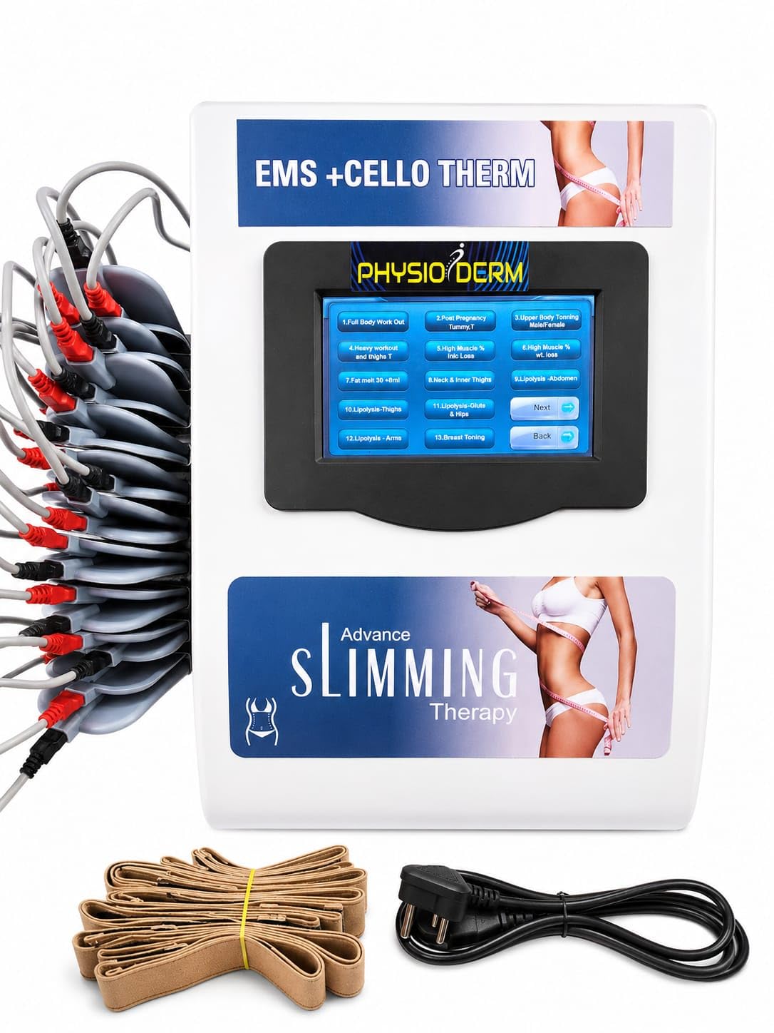 EMS + Cello Therm Advanced Slimming Therapy Machine, Body Toning and Muscle Stimulation-picture-22