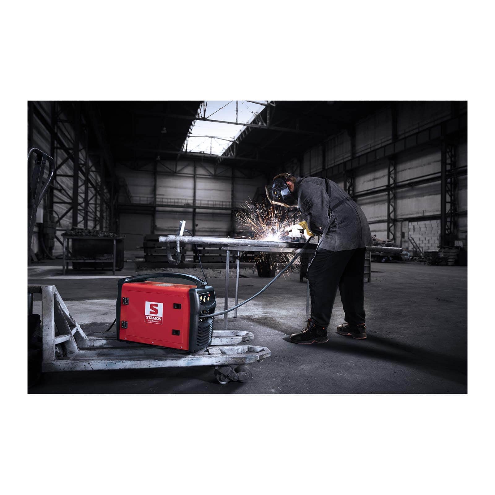 Stamos Germany - S-MIGMA 250.IGBT - Equipo de soldar multiproceso - 250 A - 230 V - FCAW