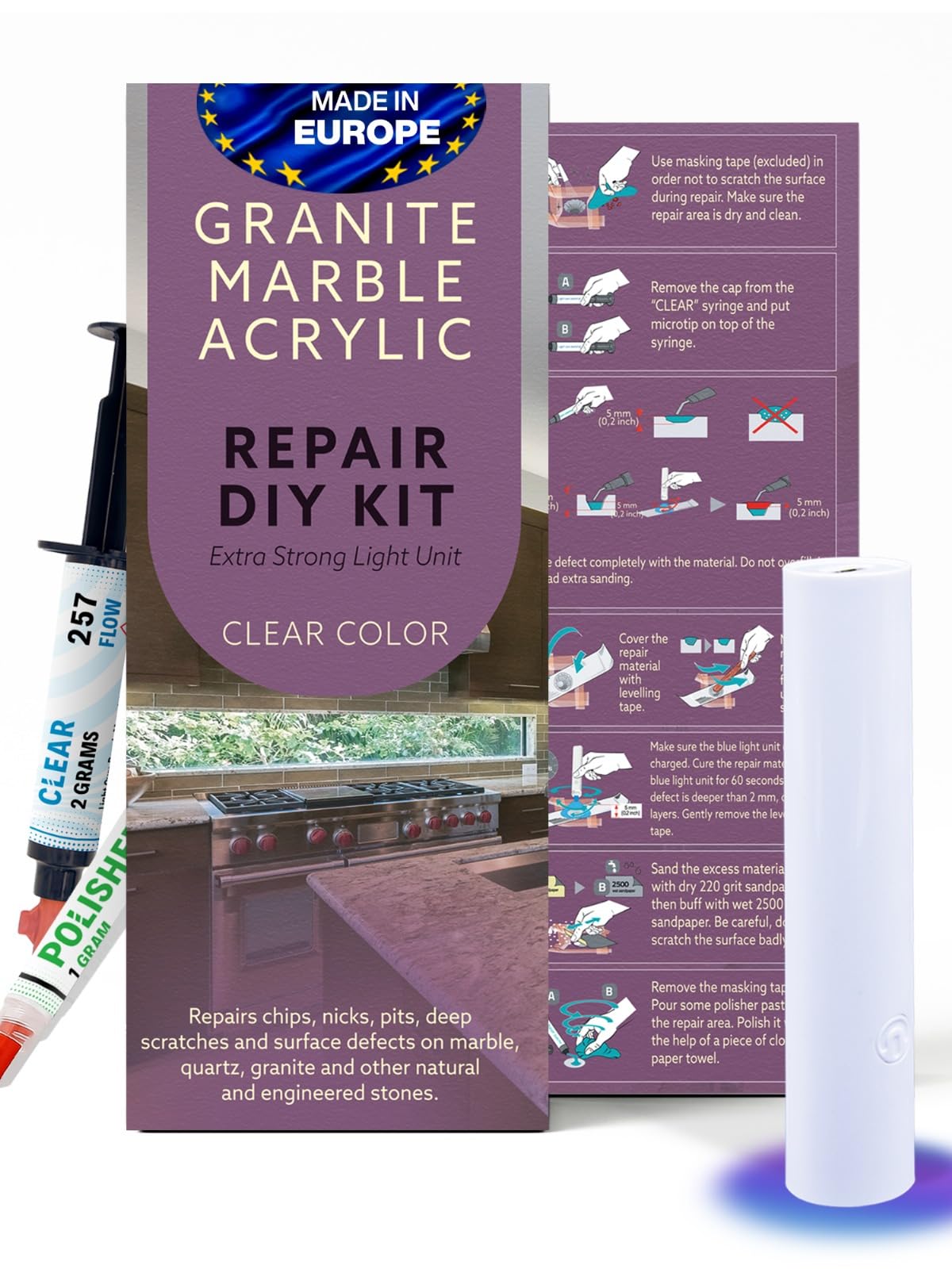 NNRepair Marble Countertop Repair Kit