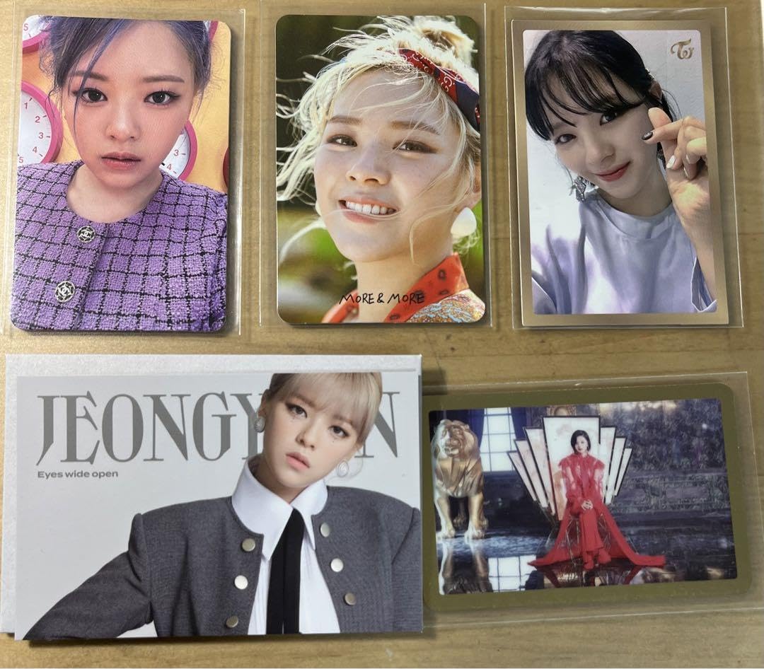 Amazon.co.jp: TWICE ジョンヨン トレカ ラントレ セット : おもちゃ