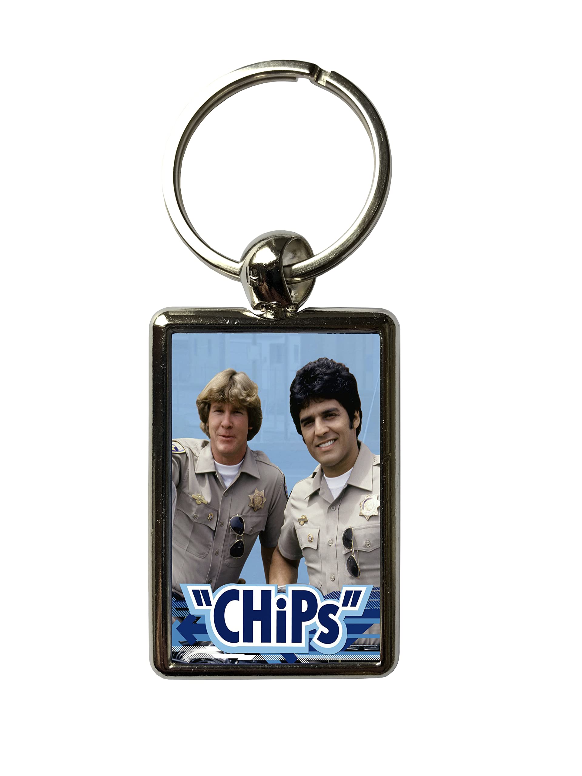 Super Universe CHiPs Classic TV Metal Keyring – Retro Television Collectible