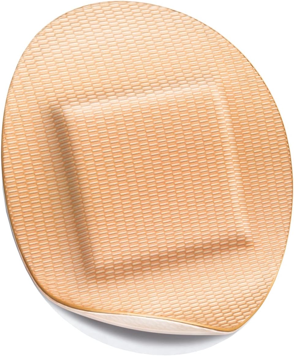 Elastic - Non-Sterile Wound Dressing Strips - Stretchable and Skin-Friendly, First-aid Plasters - Ideal for Fingers, Elbows, Knees and Wrists - Oval Spot, 1.25 in., Box of 100