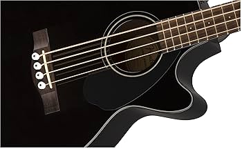 Fender アコースティックベース ブラック Fender Acoustic フェンダー アコースティック Kingman Bass