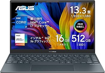 ASUS ZenBook 13 UX325EA ノートパソコン 11世代i7 d978e377f0fc51567840a7574d2f1f