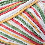 3 Pack 100% Cotton Yarn - Size 4 Medium Weight - Perfect for Crafting, Clothing, Accessories and More!