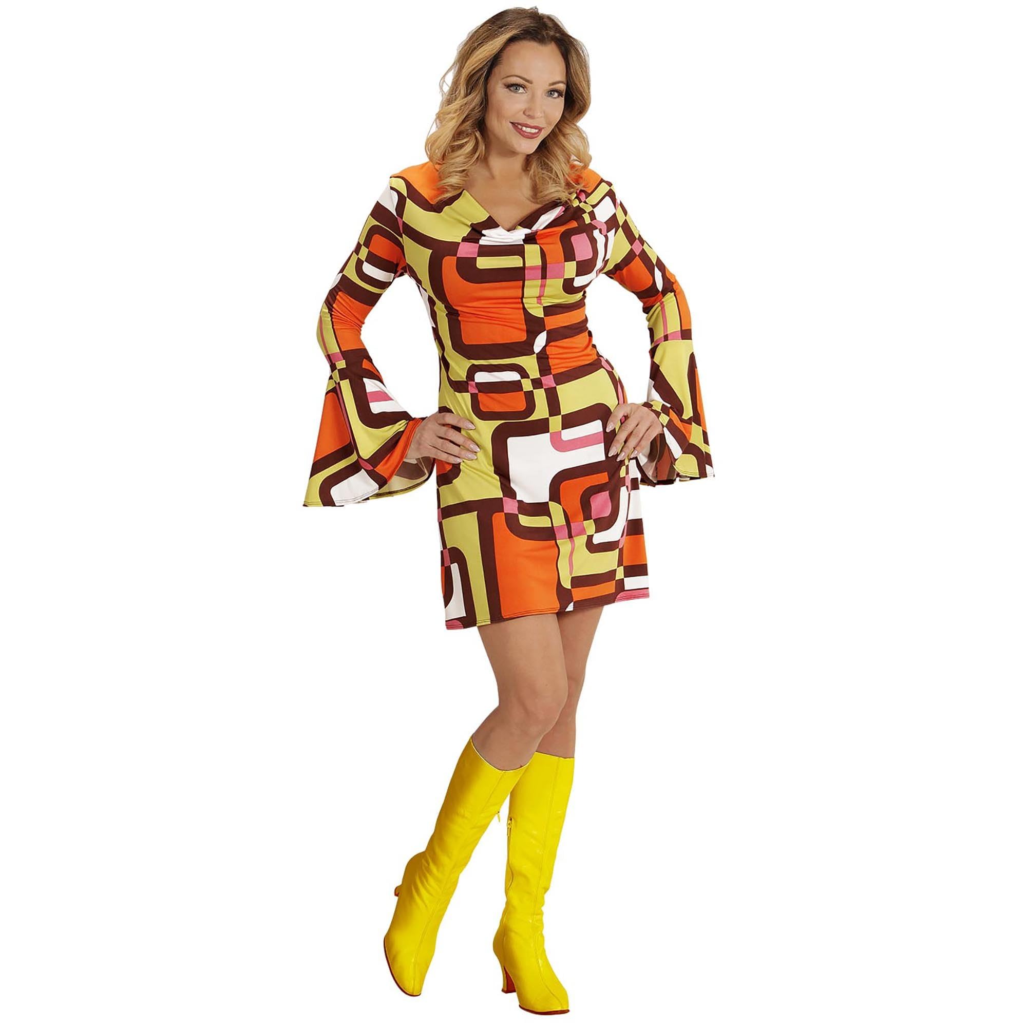 Widmann Adult Costume, Groovy Seventies, Ladies