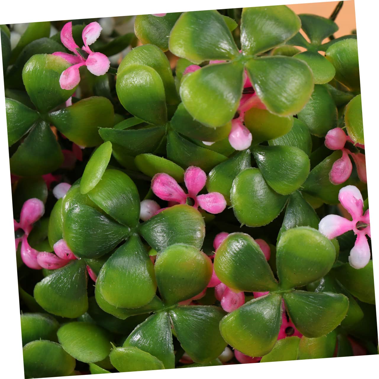 DECHOUS 2 Sets Simulierte Mini-sukkulenten Kunststoff-blumendekoration Dürreresistent Stilvolles Grün für Ihren Wohnraum Stück