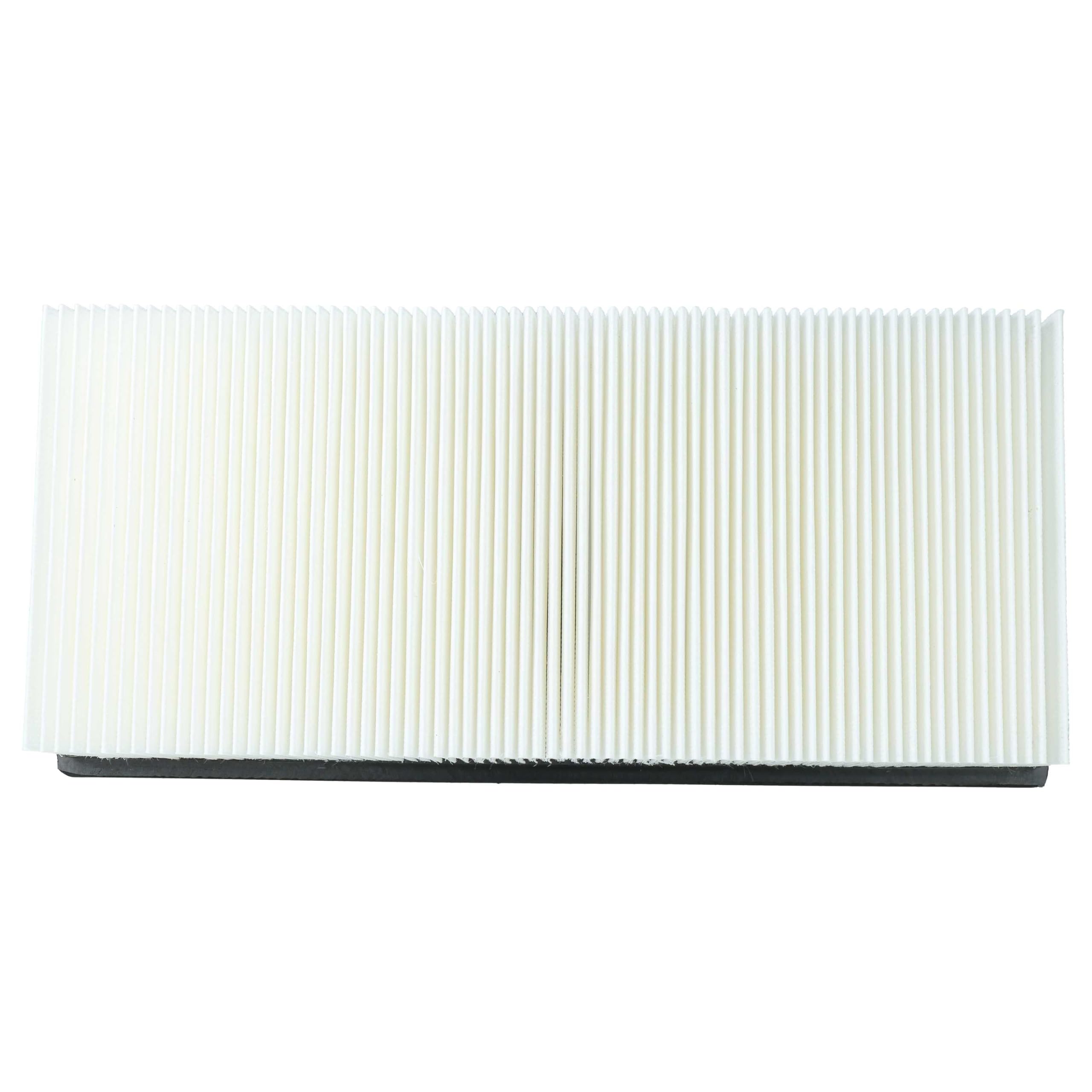 vhbw 10x Filtro plisado plano M compatible con Kärcher CVS 65/1 Bp