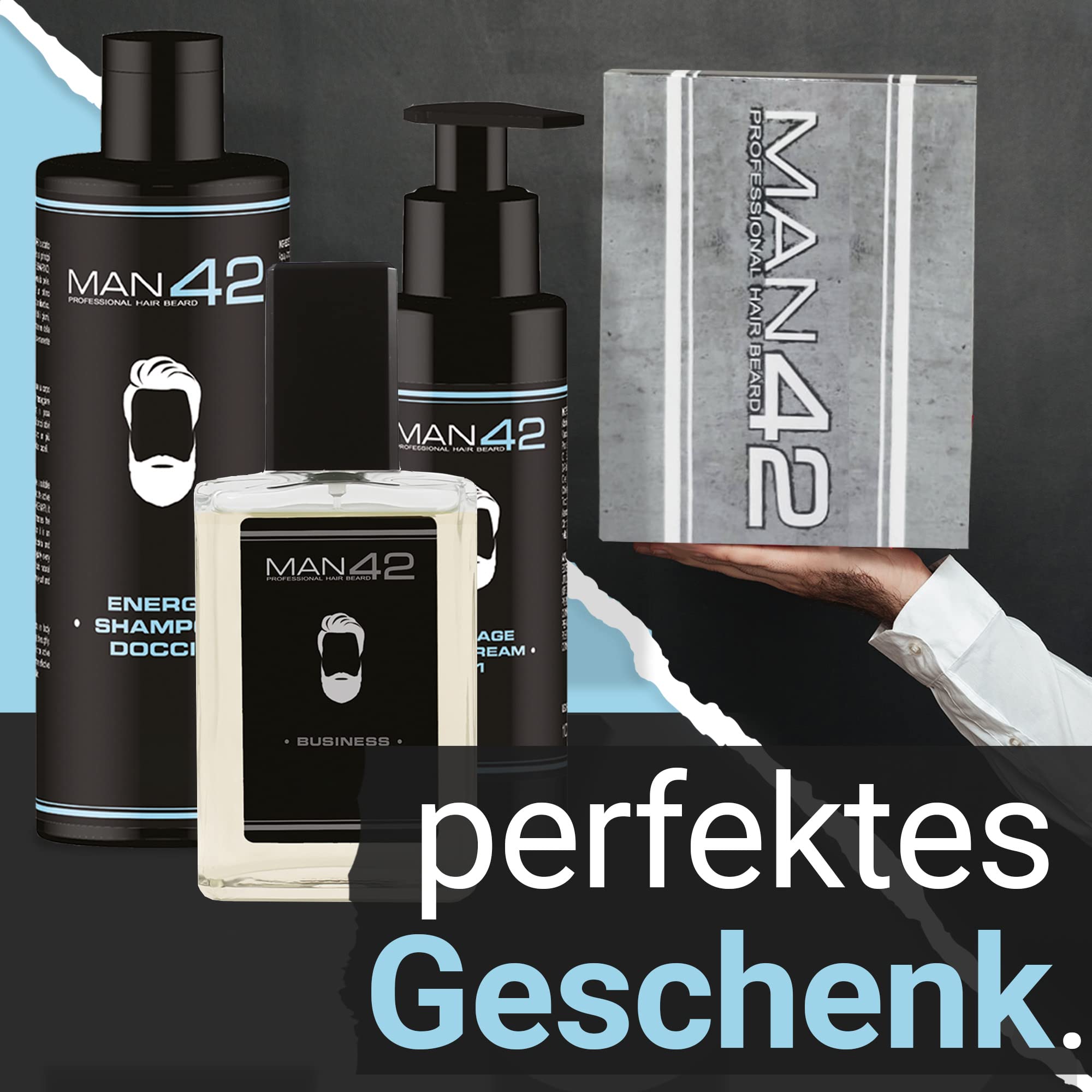 MAN42 Business Männer Kosmetik Geschenkset - Set Gift Box