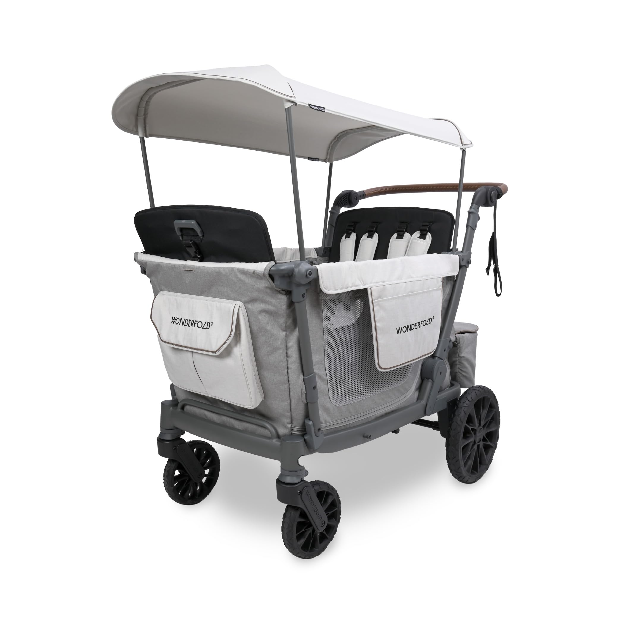L4 Quad Poussette Wagon - Gris