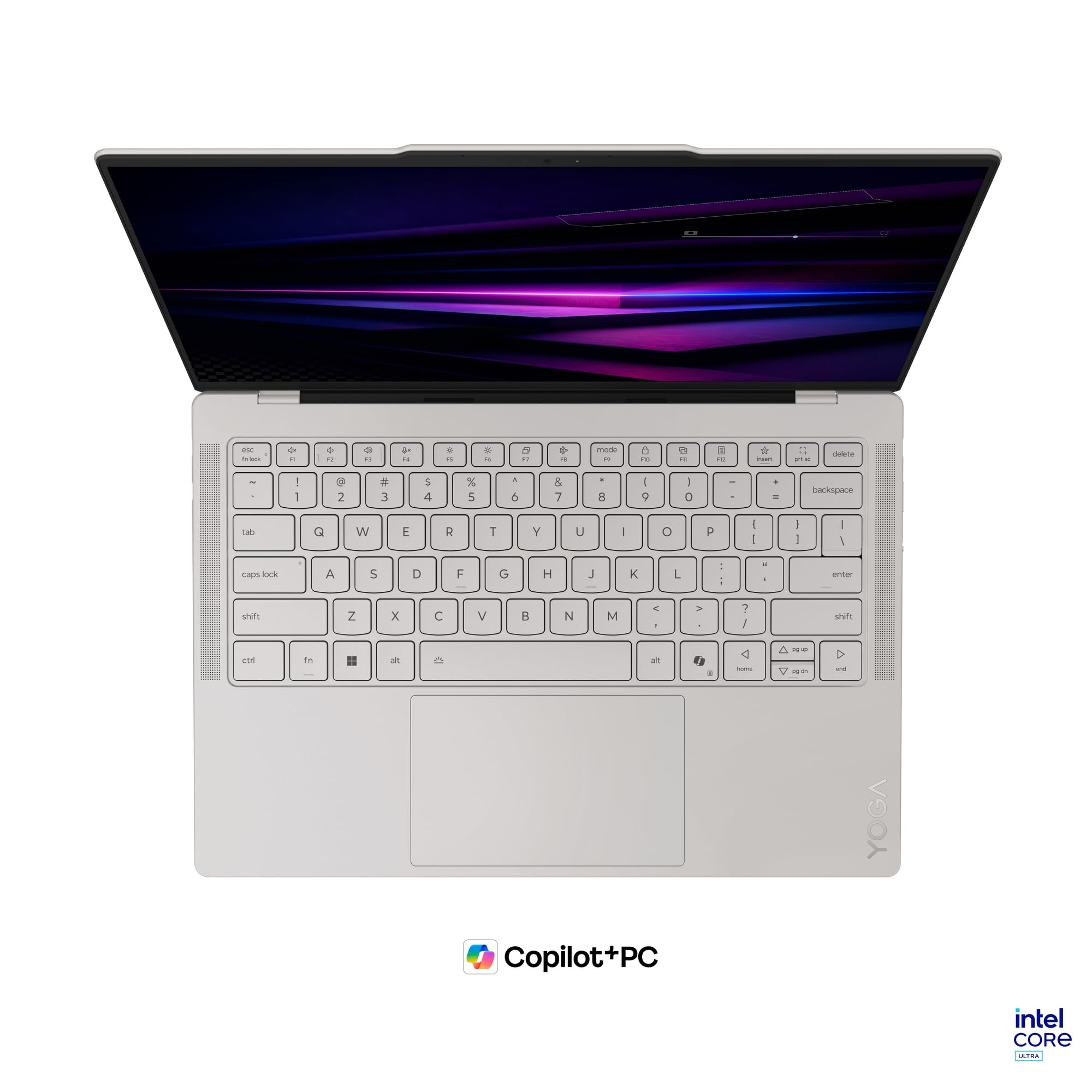 Lenovo Yoga Slim 7 Ultra Aura Edition Laptop | 14"2.8K WUXGA OLED Touch Display | Intel Core Ultra 7 355 | 32GB RAM | 1TB SSD | Intel ARC Grafik | Windows 11 | QWERTZ | Seashell |3 Monate Premium Care