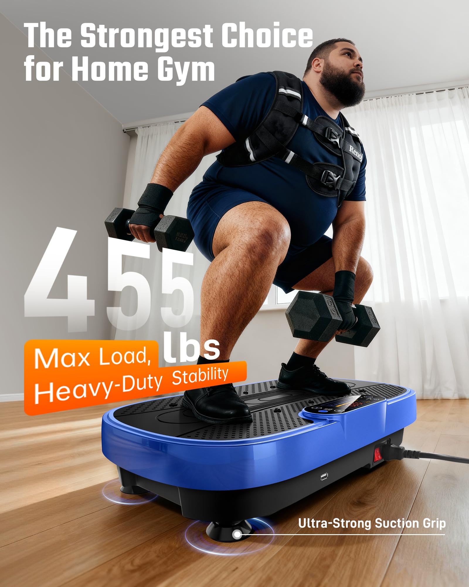 Amazon.com : Vibration Plate Exercise Machine for Weight Loss and