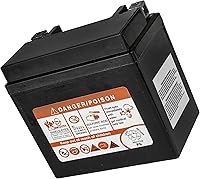 Vista 6 de Caltric Agm - Batería compatible con Yamaha Yw50 Zuma 50 50F 50Fx 2002-2014