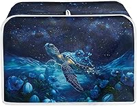 Vista 22 de Talayituse Alpaca Daisy Print 2 Slice Tostadora Cubiertas Protección contra el Polvo Cubiertas para Máquina de Pan Tostadora Horno Cubierta de Tela