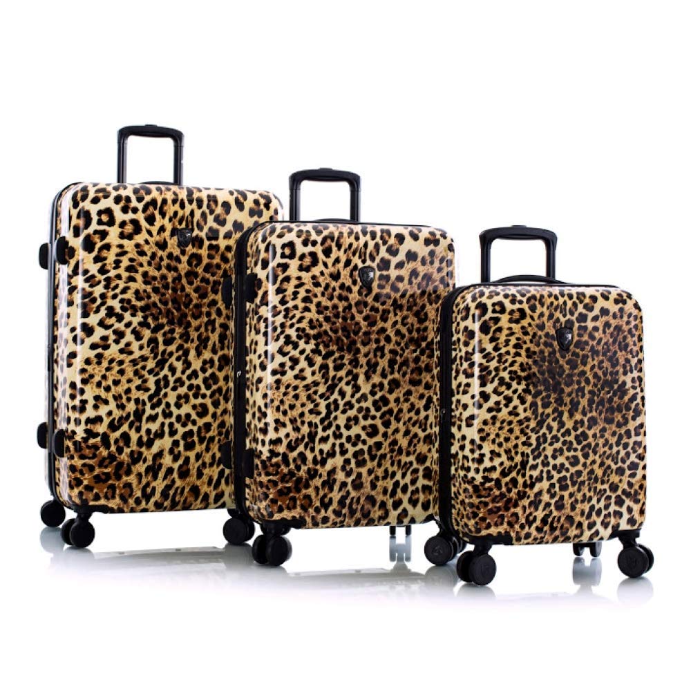 Buy Heys America Black Leopard 3Piece Hardside Spinner Luggage Set