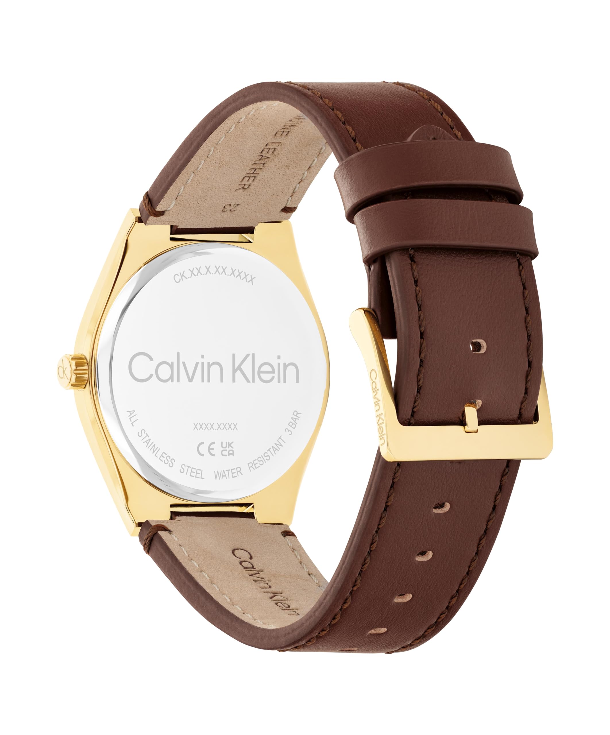 Calvin Klein Orologio Multifunzione al Quarzo da Uomo Collezione CK MOTION - Disponibile con Cinturino in Acciaio Inossidabile o Pelle