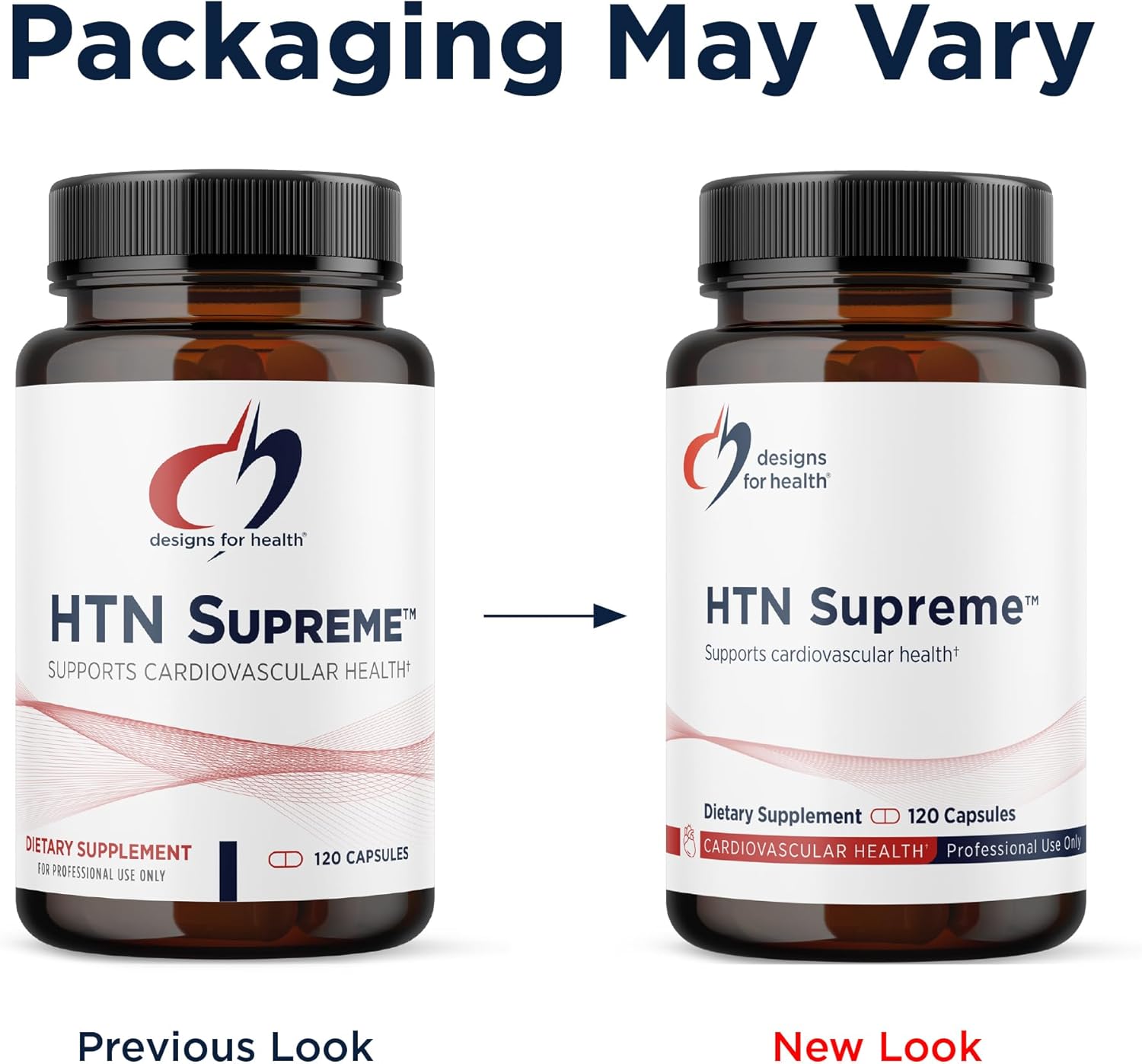 Designs for Health HTN Supreme - Cardiovascular Support with Bonito + Grape Seed Extract Supplement Designed to Help Promote Healthy Blood Pressure (120 Capsules) - Image 4