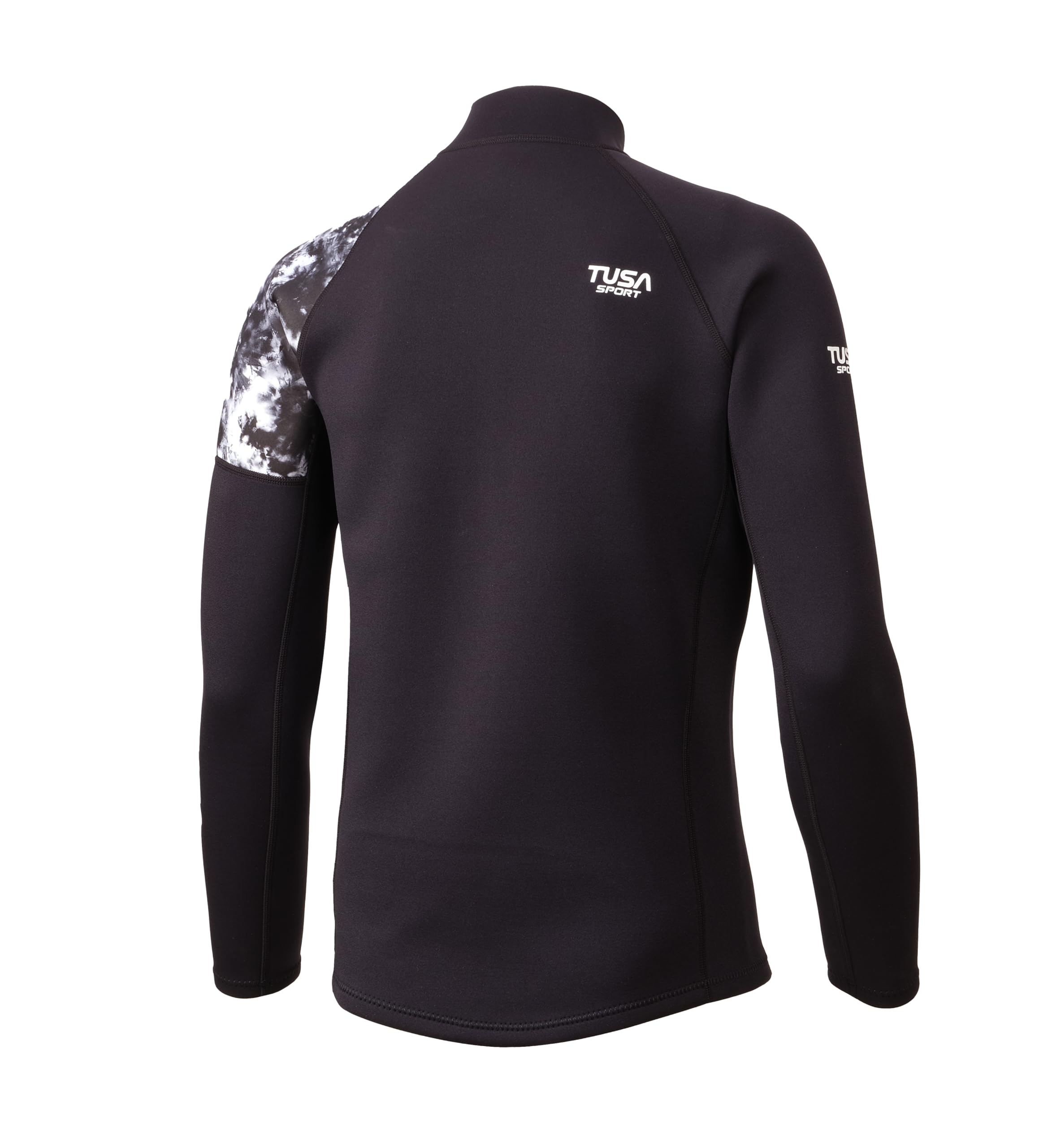 TUSA Sport Mens 2mm Neoprene Wetsuit Top, Black, X-Large