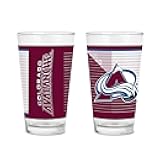 Rico Industries NHL Hockey 2 Pack 16oz Pint Glass Gift Set