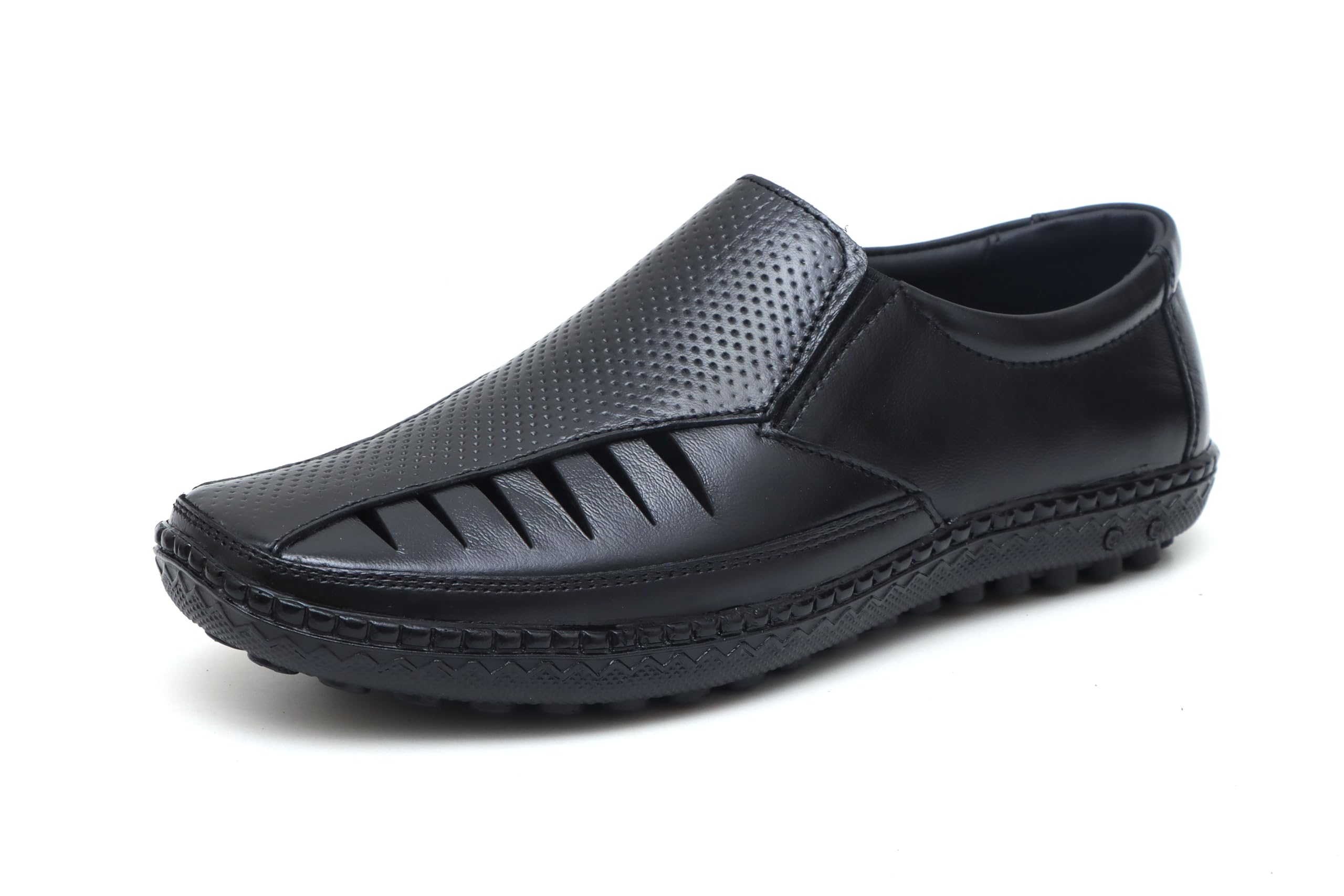 Genuine Leather Fisherman Sandals for Men-image-23