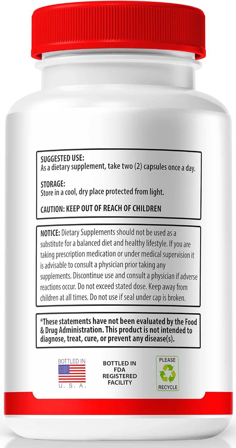 Glycogen Balance Pills, GlycogenBalance Capsule Advanced Formula, All-Natural Ingredients to Support Overall Well-Being, Premium Glycogen-Balance Pastillas, Review (180 Capsules) Pack of 3