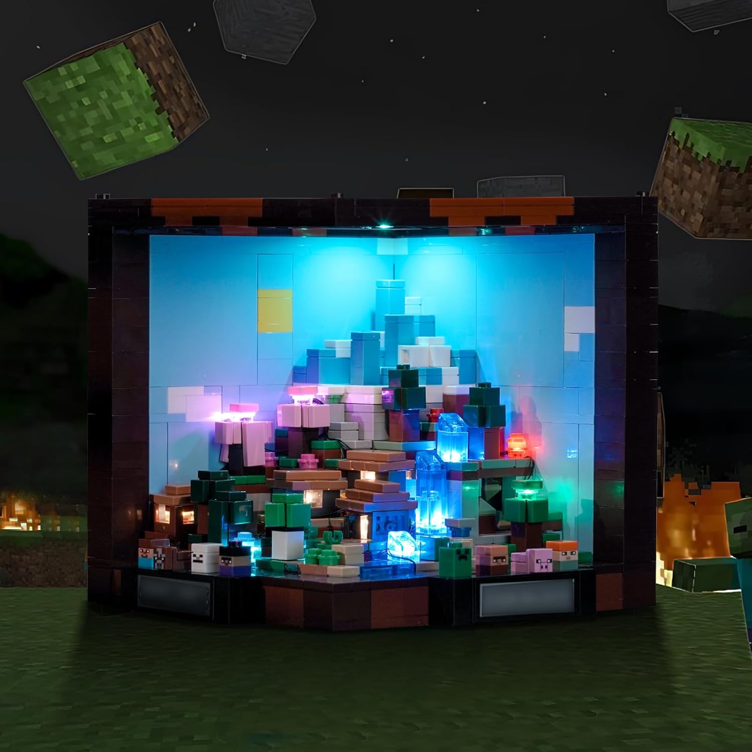 LED Light Kit Compatible with Lego The Crafting Table 21265 (No Models Only Light) Creative Lighting Set Accessories Compatible with Lego The Crafting Table Set