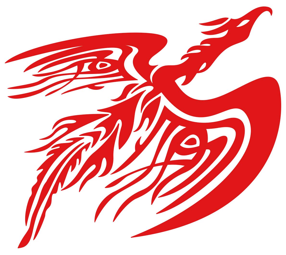 Amazon.co.jp: カッティングステッカー フェニックス 不死鳥 鳳凰